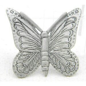 Spoontiques Pewter Butterfly Large Brooch Pin #5761